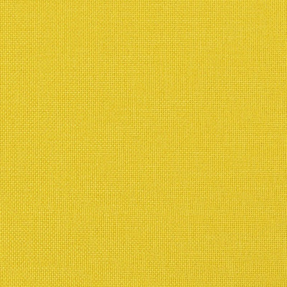 Pohovka S Knoflíkovým Prošíváním Světlá Žlutá 111 X 68 X 80 Cm