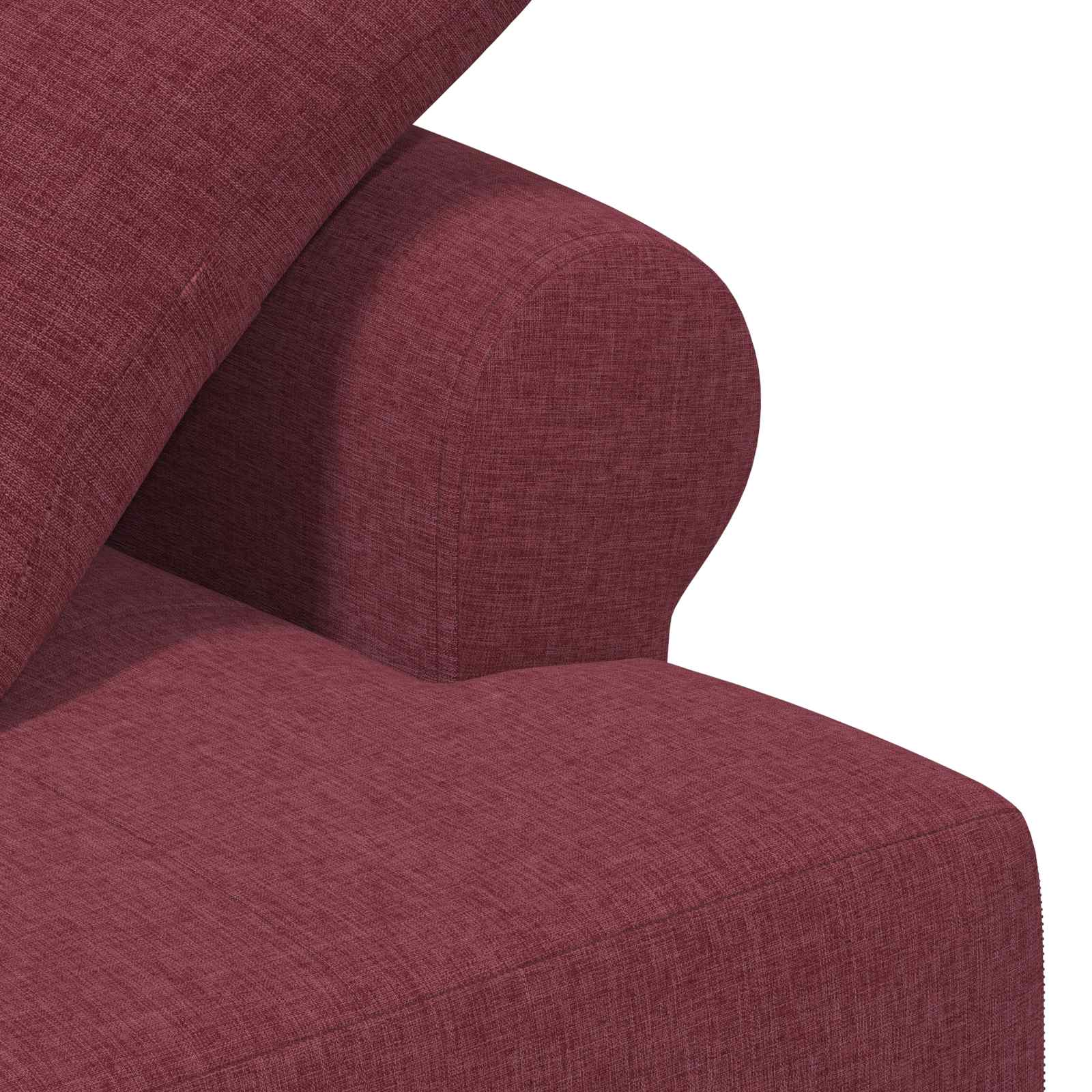 Pohovka S Knoflíkovým Prošíváním Víno Červené 120 X 65 X 79 Cm