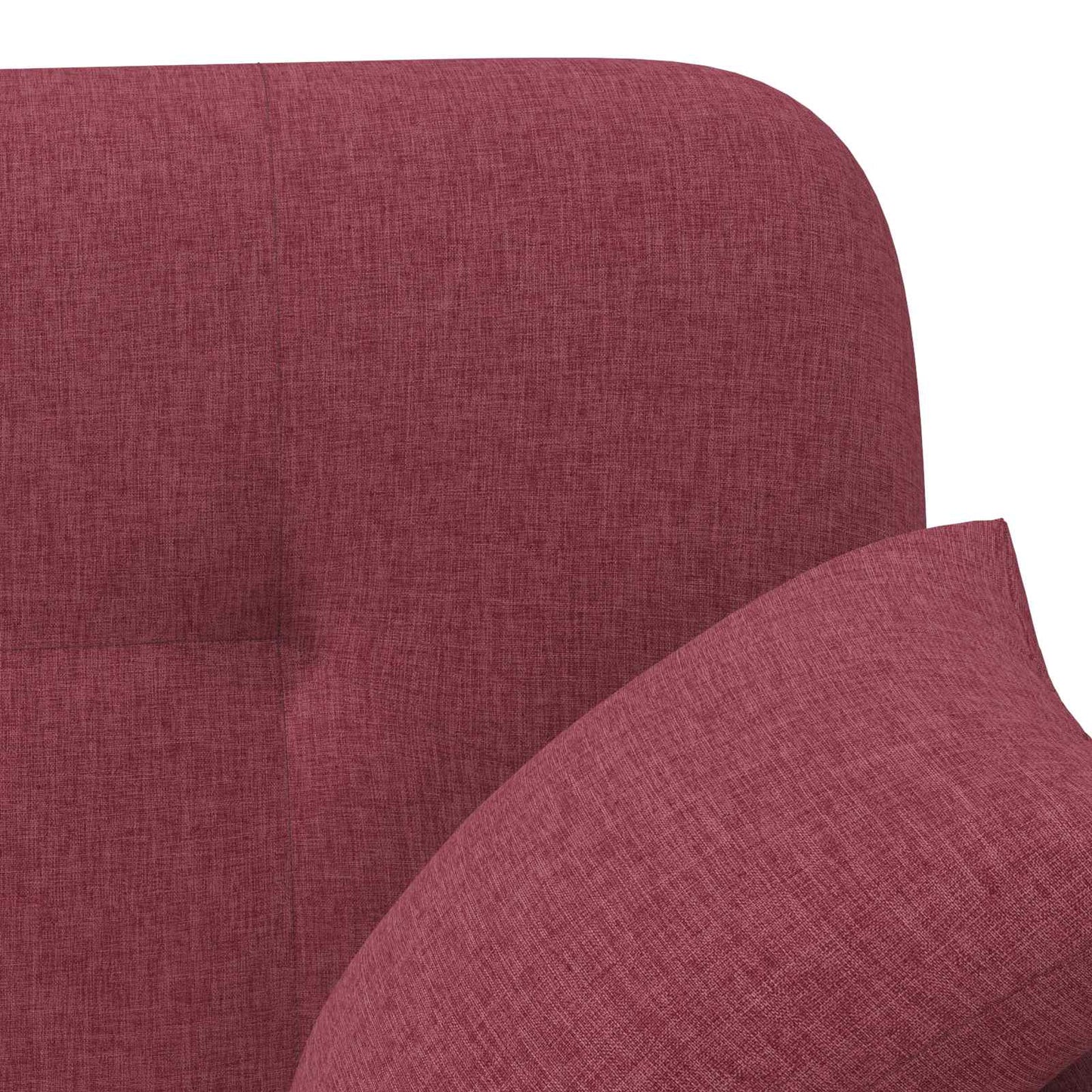 Pohovka S Knoflíkovým Prošíváním Víno Červené 120 X 65 X 79 Cm