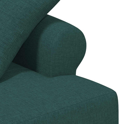 Pohovka S Knoflíkovým Prošíváním Tmavě Zelená 120 X 65 X 79 Cm