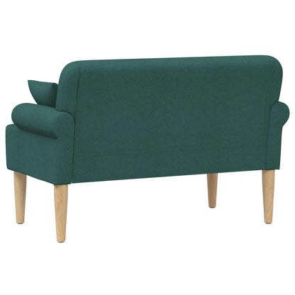 Pohovka S Knoflíkovým Prošíváním Tmavě Zelená 120 X 65 X 79 Cm
