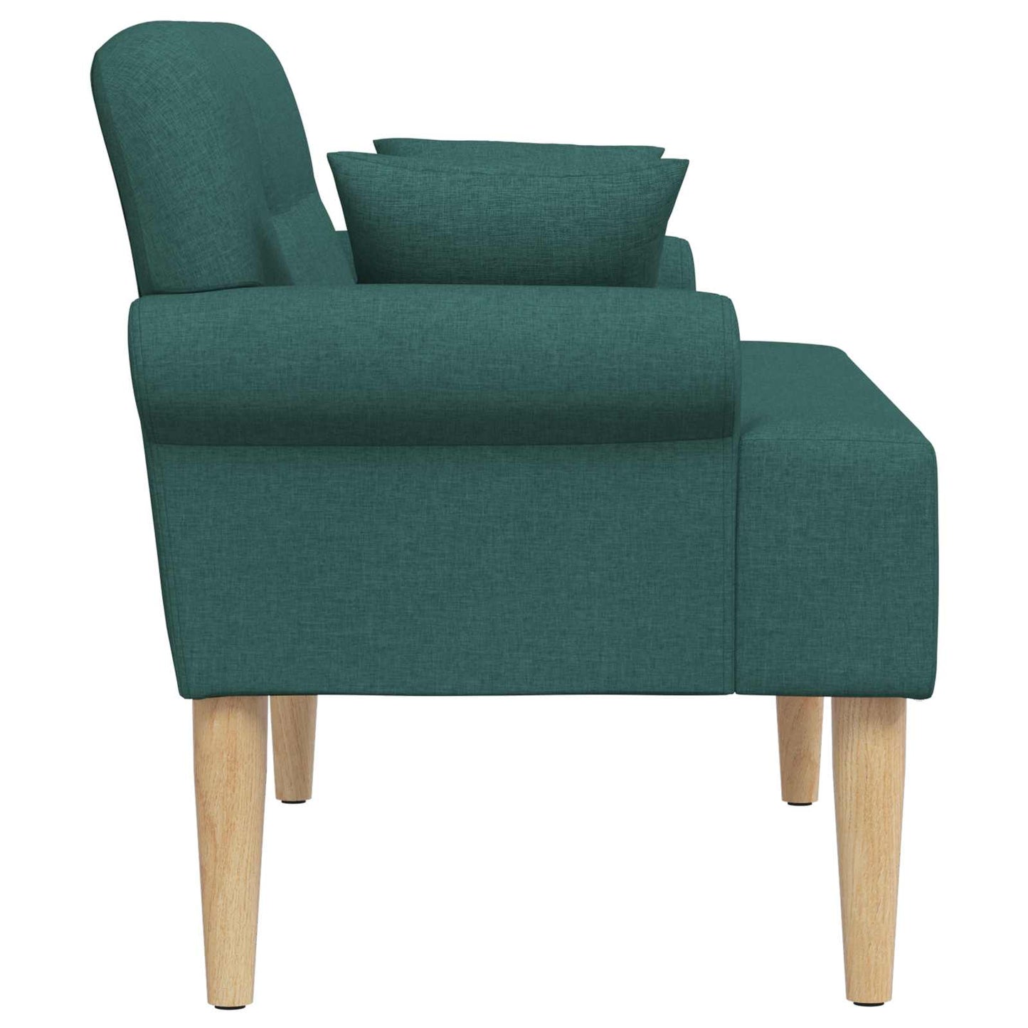 Pohovka S Knoflíkovým Prošíváním Tmavě Zelená 120 X 65 X 79 Cm