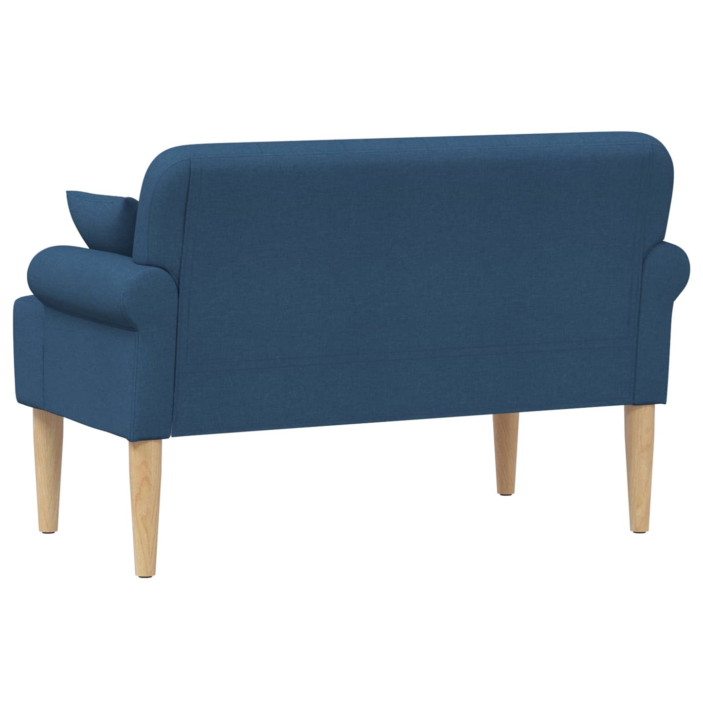 Pohovka S Knoflíkovým Prošíváním Modrá 120 X 65 X 79 Cm Textil