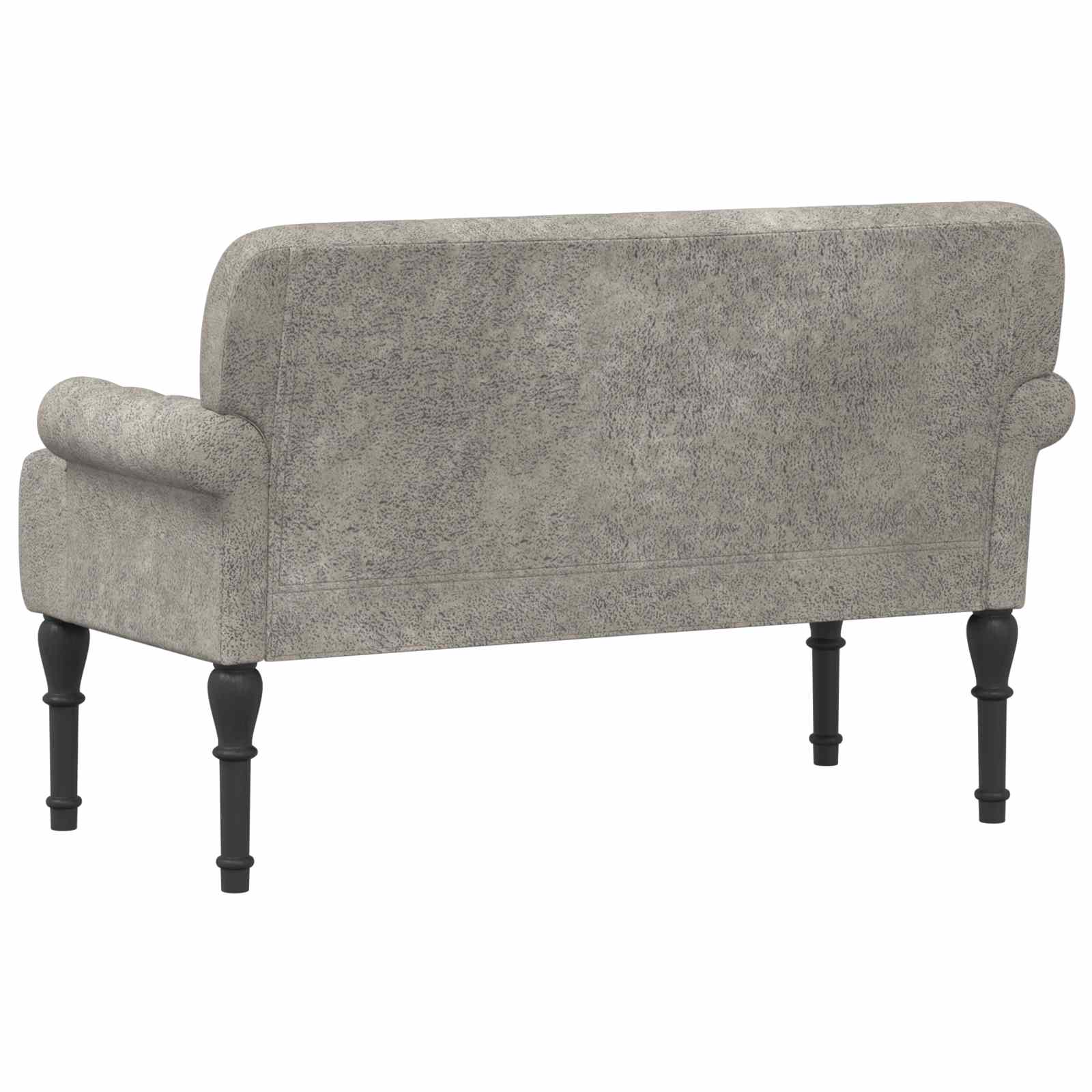 Pohovka S Knoflíkovým Prošíváním Světle Šedá 120 X 65 X 78 Cm