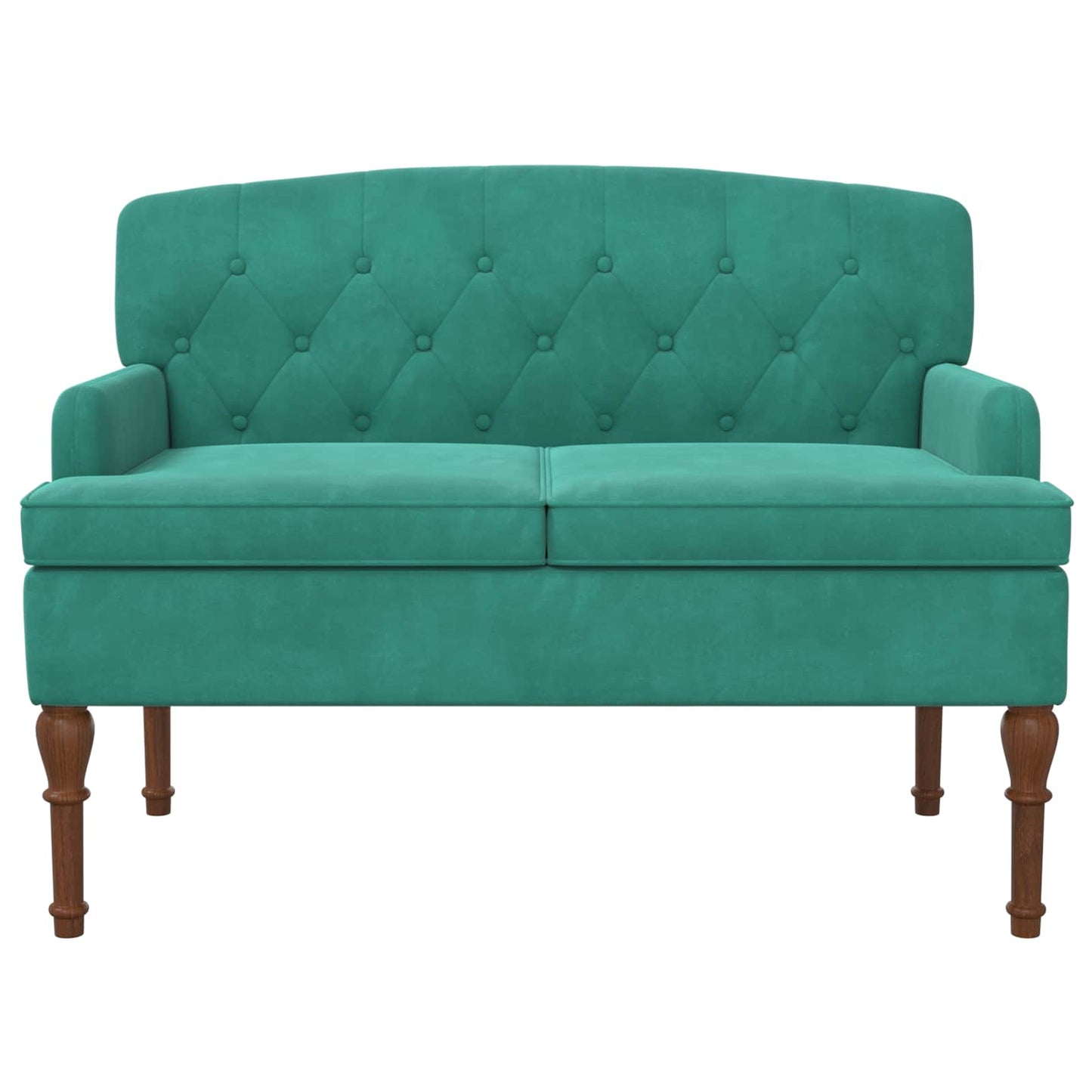 Pohovka S Knoflíkovým Prošíváním Tyrkysová 111 X 65 X 79 Cm
