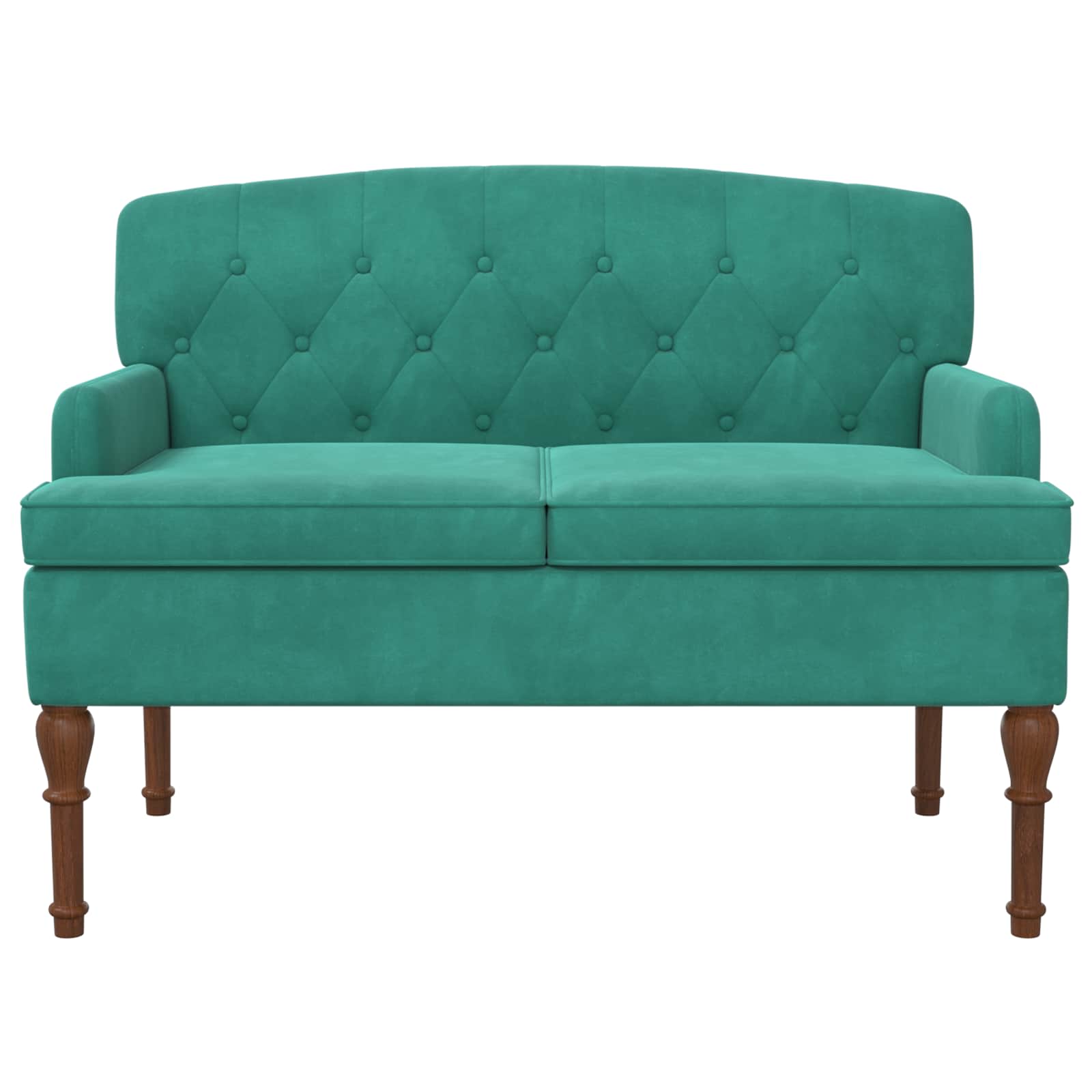 Pohovka S Knoflíkovým Prošíváním Tyrkysová 111 X 65 X 79 Cm
