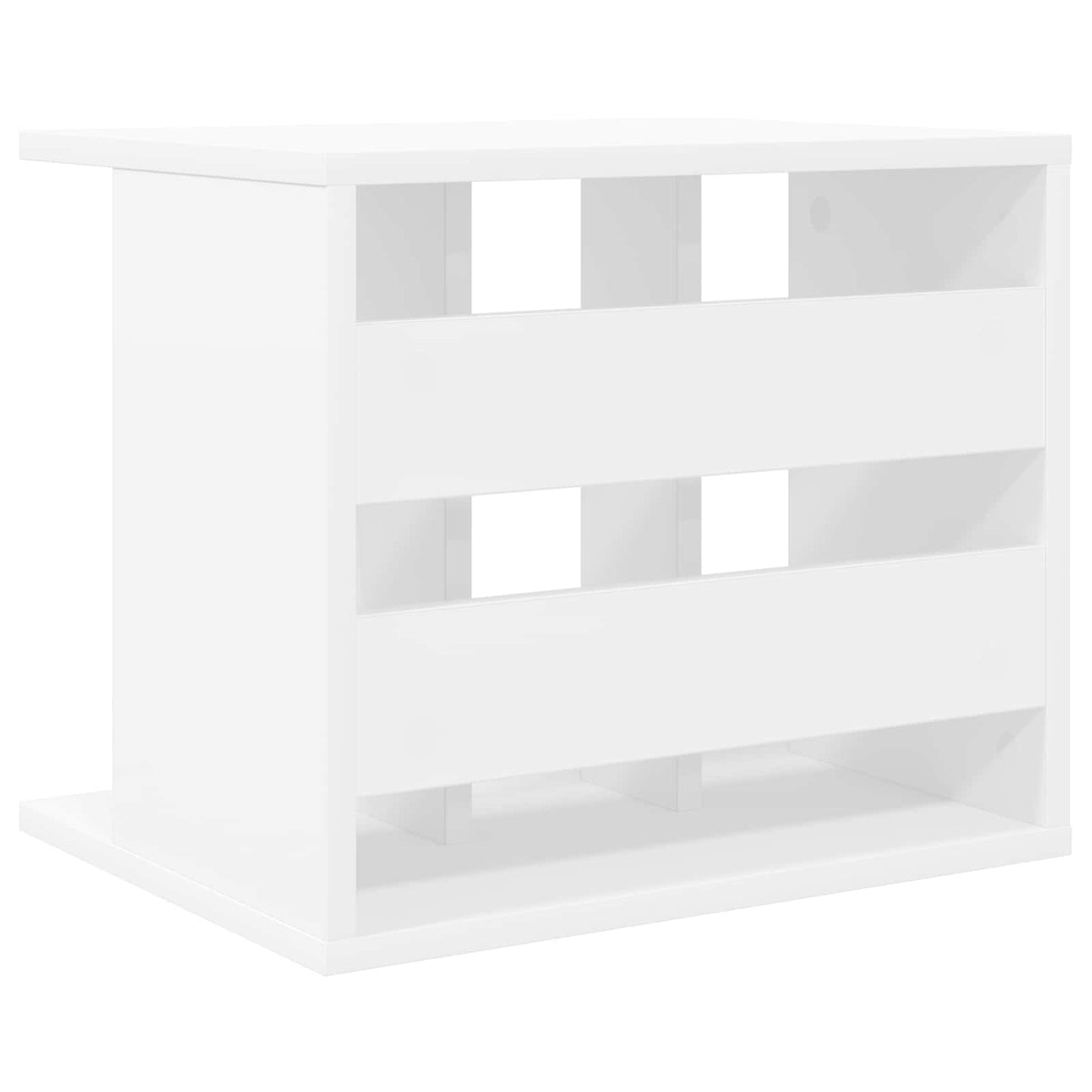 Úložiště Vinylových Desek 42 X 33 X 36 Cm Kompozitní Dřevo