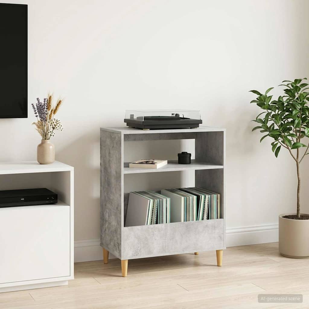 Stojan Na Gramofon 71 X 39,5 X 83 Cm Kompozitní Dřevo