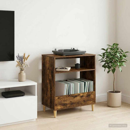 Stojan Na Gramofon 71 X 39,5 X 83 Cm Kompozitní Dřevo