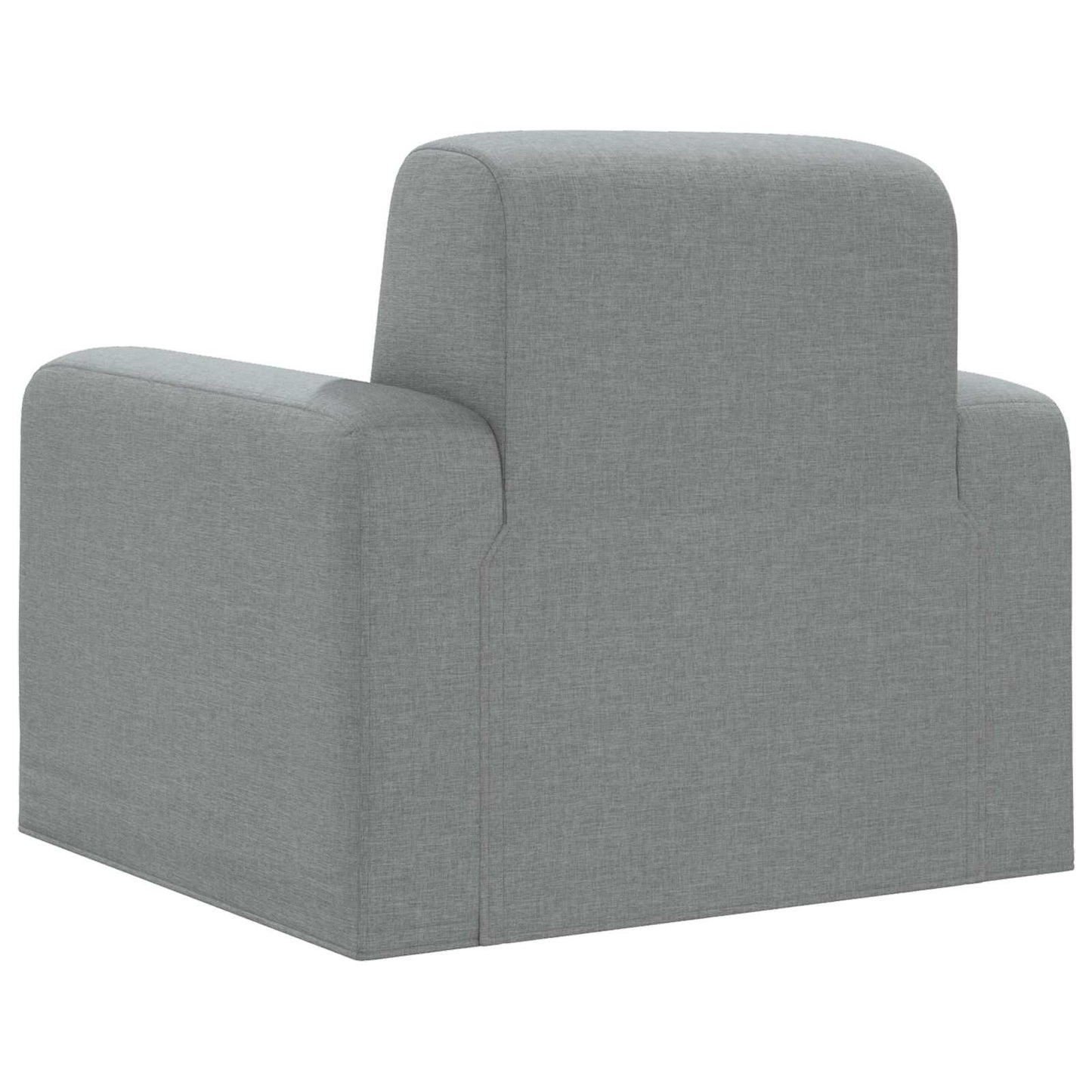 Křeslo Světle Šedá Textil