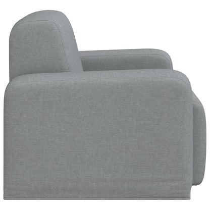 Křeslo Světle Šedá Textil