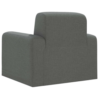 Křeslo Tmavě Šedá Textil