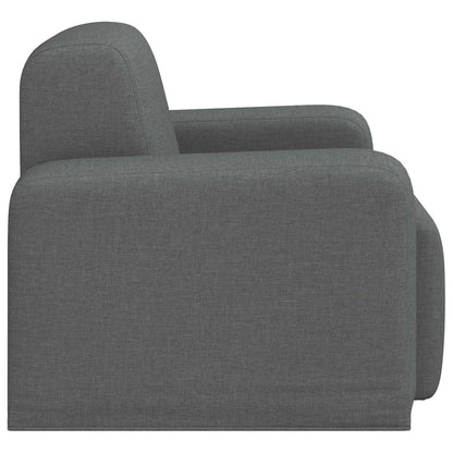 Křeslo Tmavě Šedá Textil