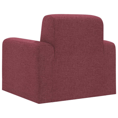 Křeslo Víno Červené Textil