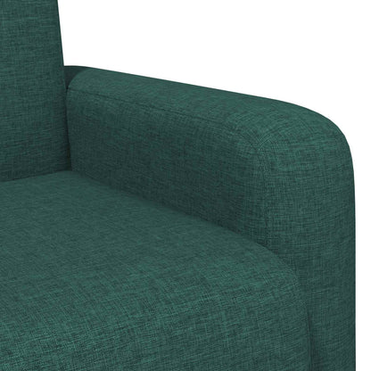 Křeslo Tmavě Zelená Textil