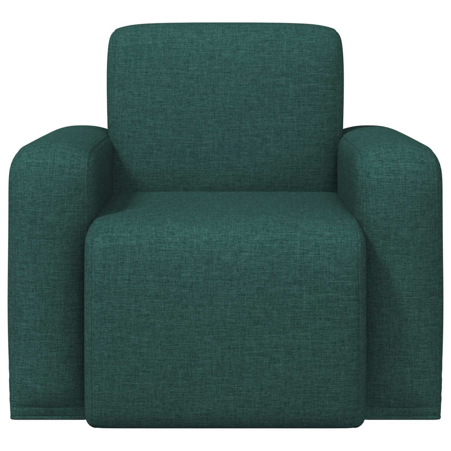 Křeslo Tmavě Zelená Textil