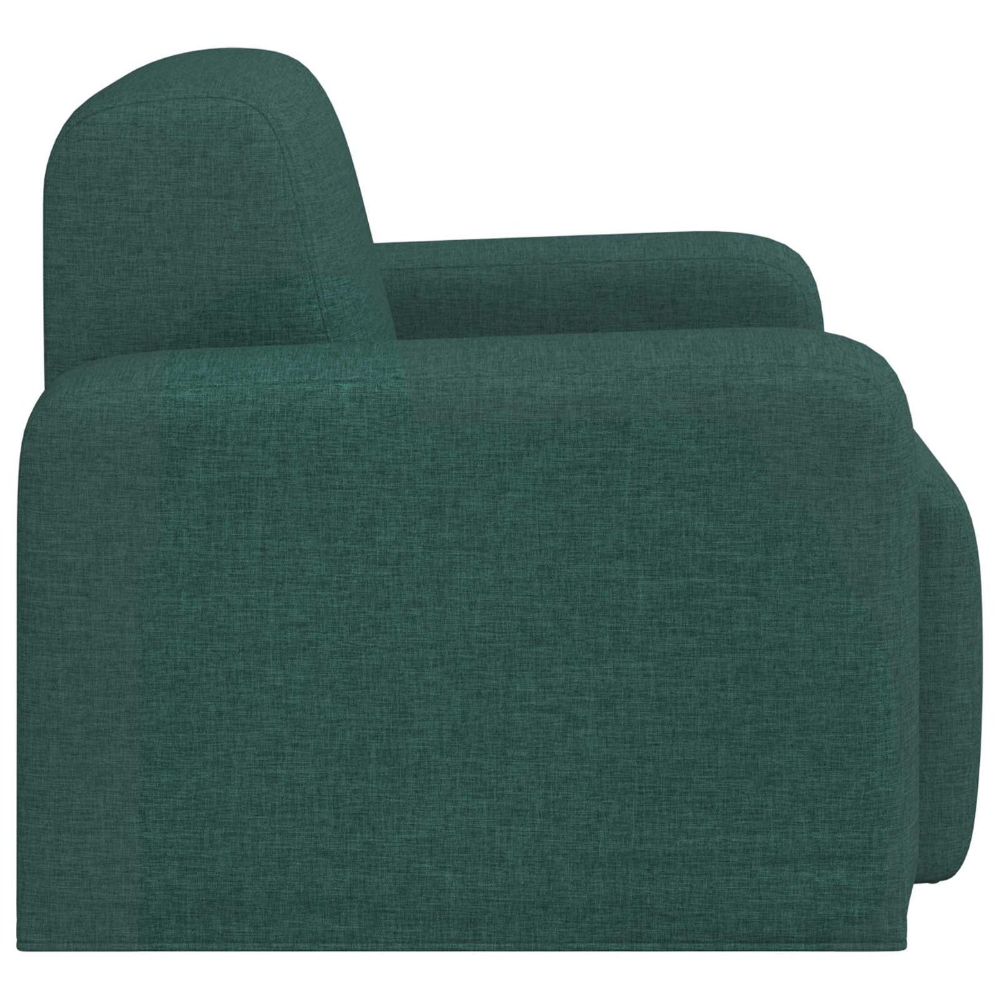 Křeslo Tmavě Zelená Textil