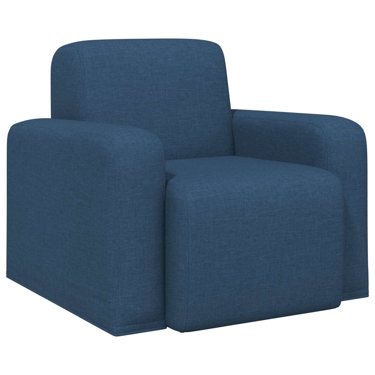 Křeslo Modrá Textil