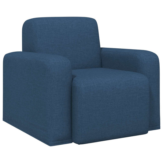 Křeslo Modrá Textil