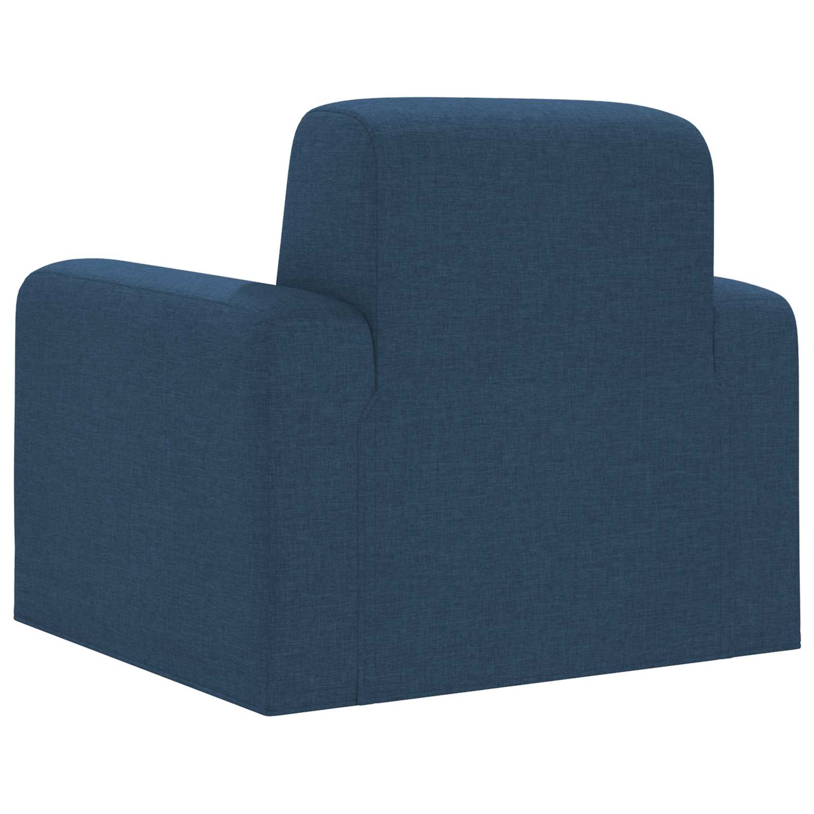 Křeslo Modrá Textil