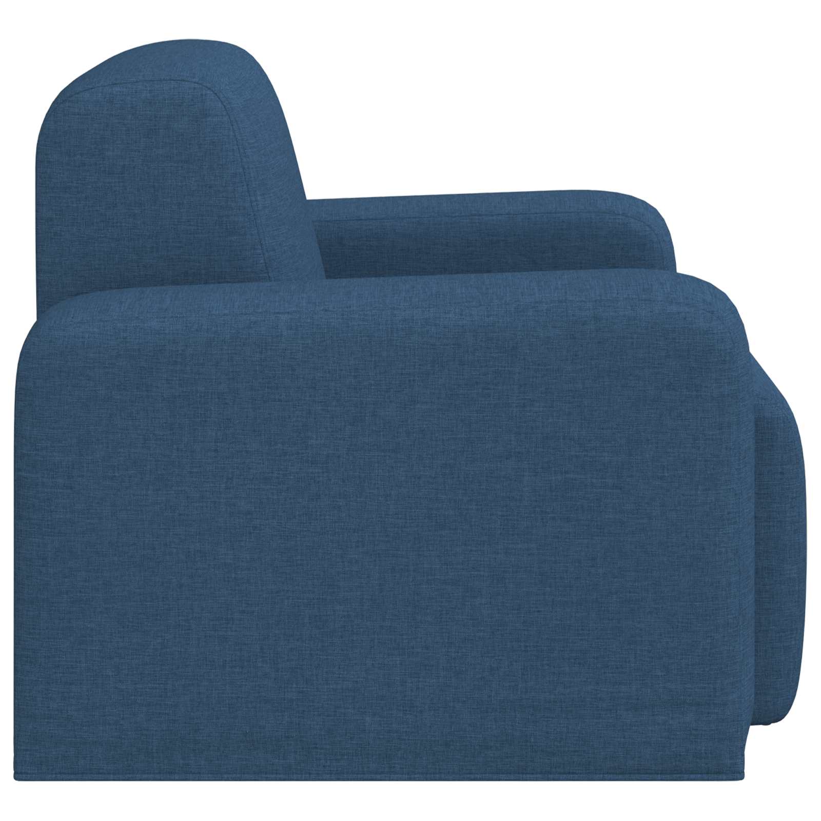 Křeslo Modrá Textil