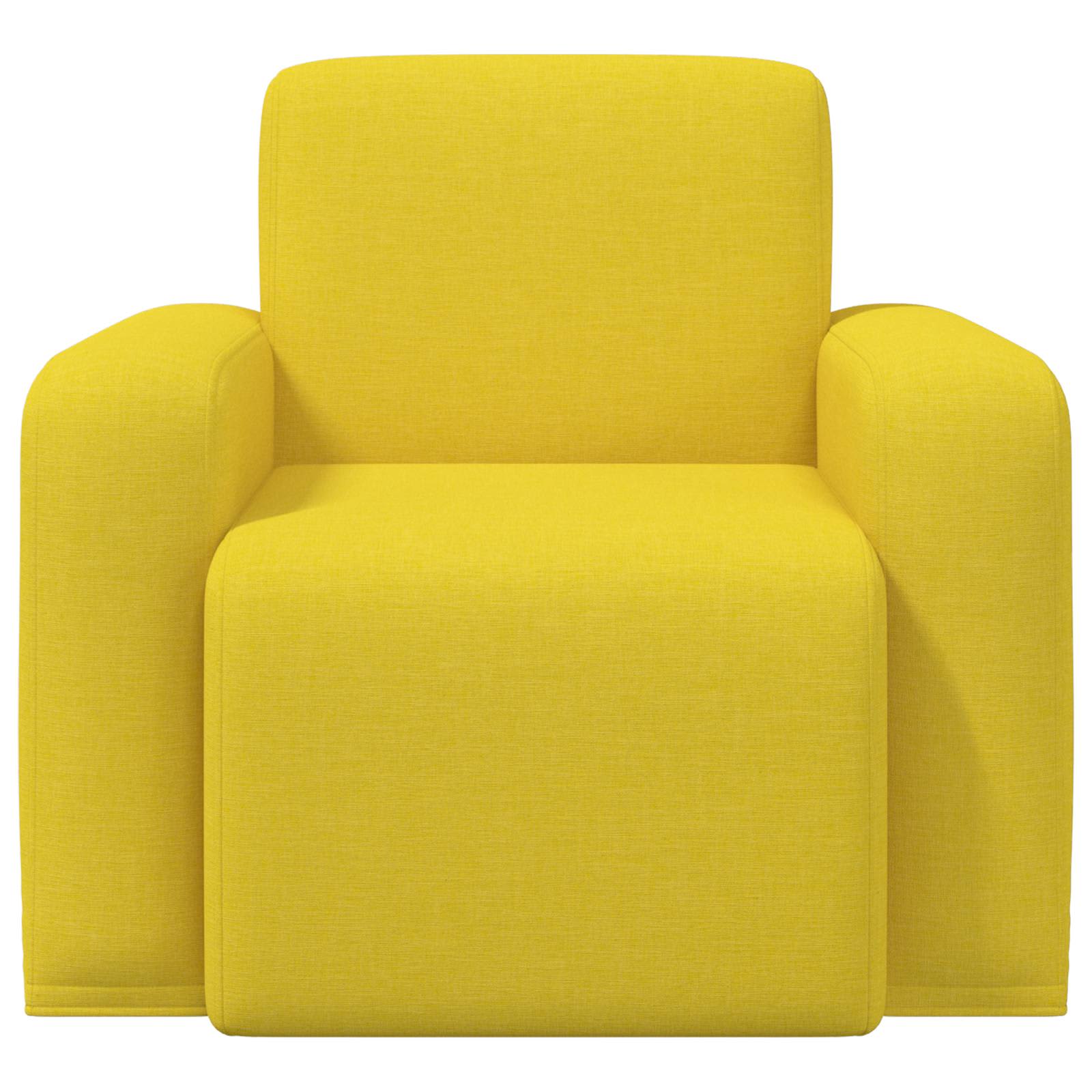Křeslo Světlá Žlutá Textil