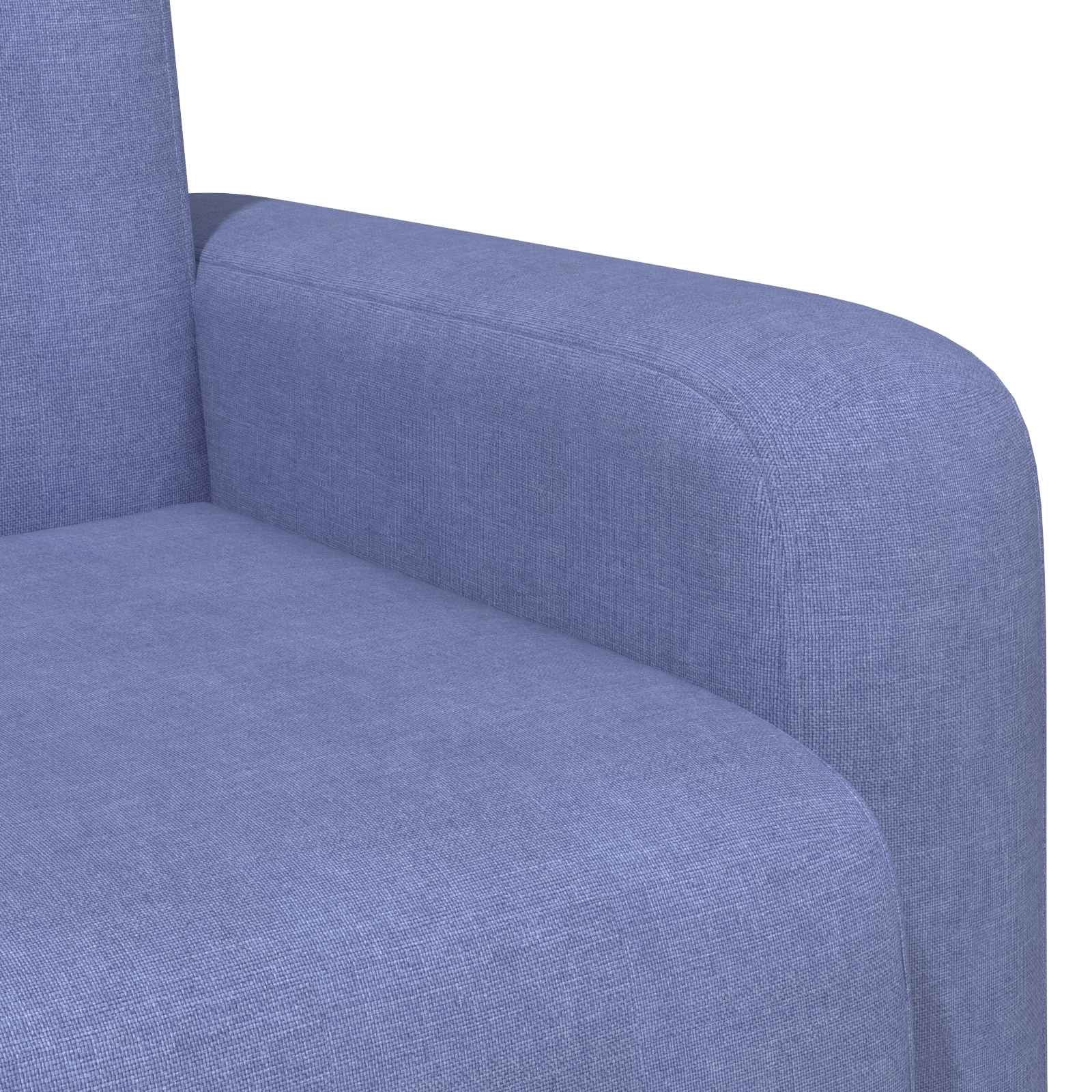 Křeslo Modrá Džínovina Textil