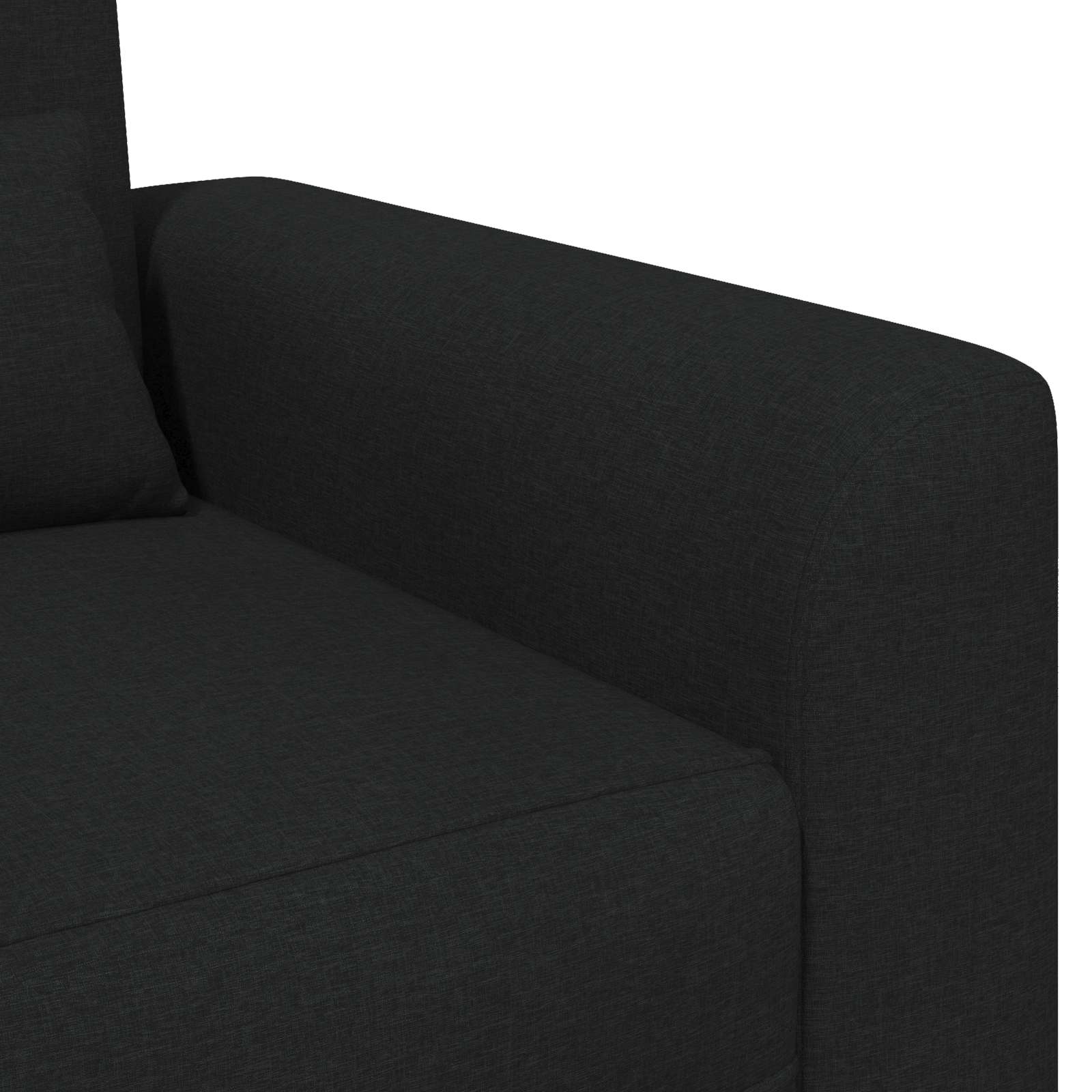 Křeslo Černá Textil