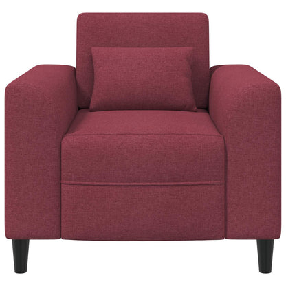 Křeslo Víno Červené Textil