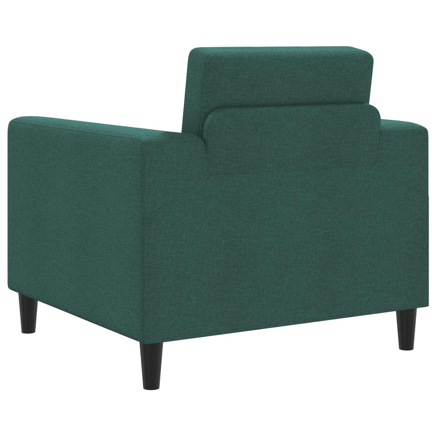 Křeslo Tmavě Zelená Textil