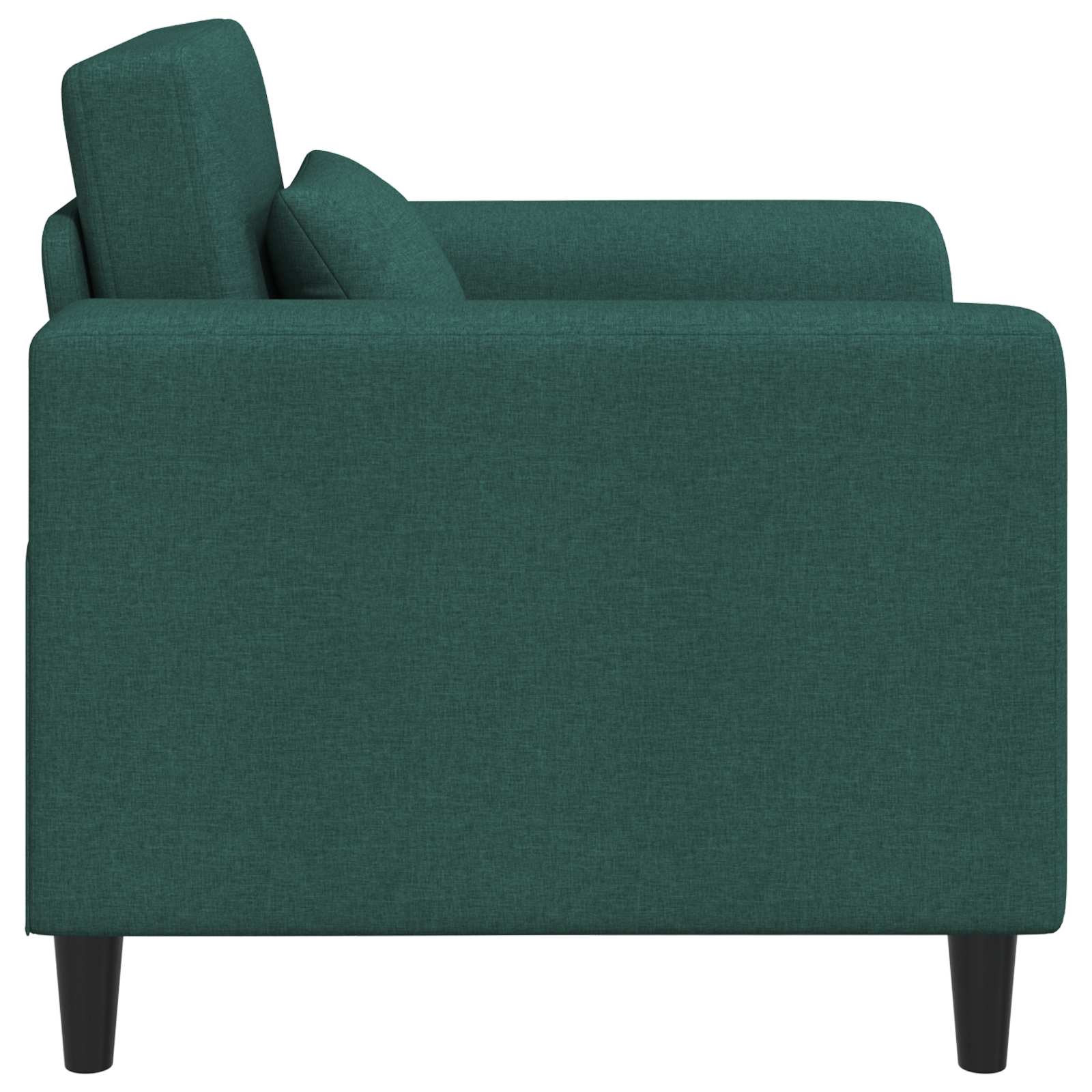 Křeslo Tmavě Zelená Textil