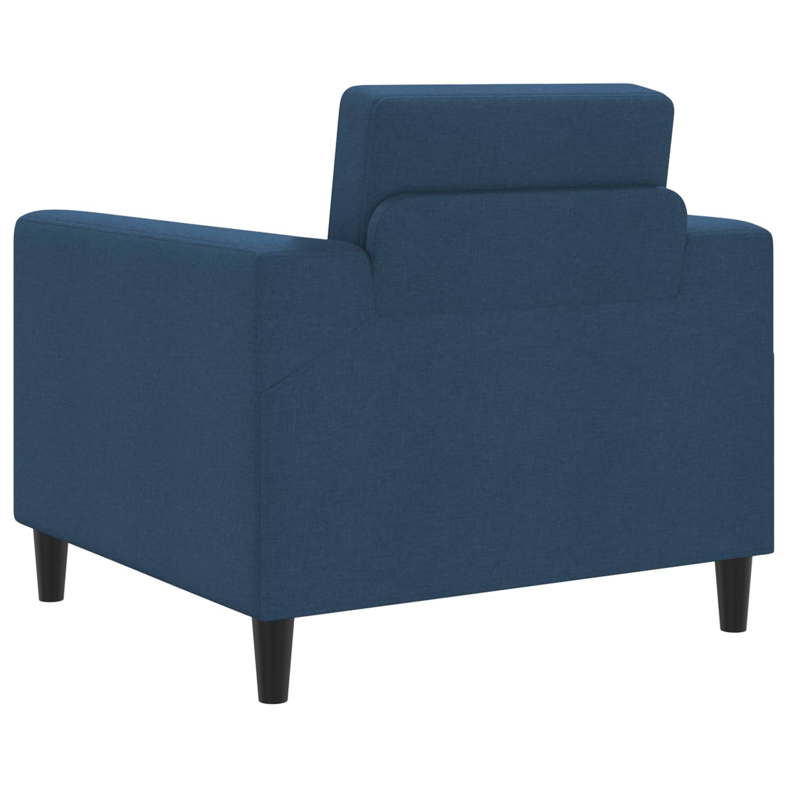 Křeslo Modrá Textil