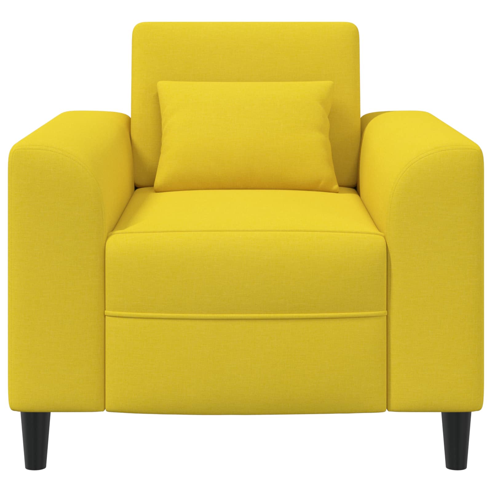 Křeslo Světlá Žlutá Textil