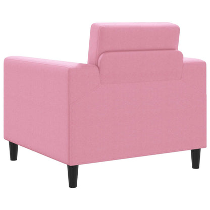 Křeslo Růžová Textil