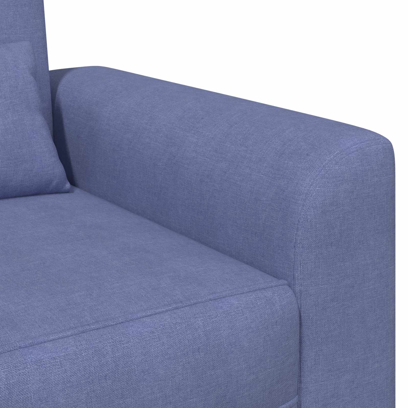 Křeslo Modrá Džínovina Textil