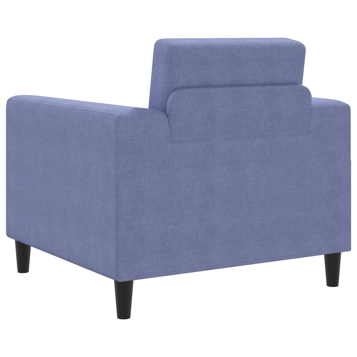 Křeslo Modrá Džínovina Textil
