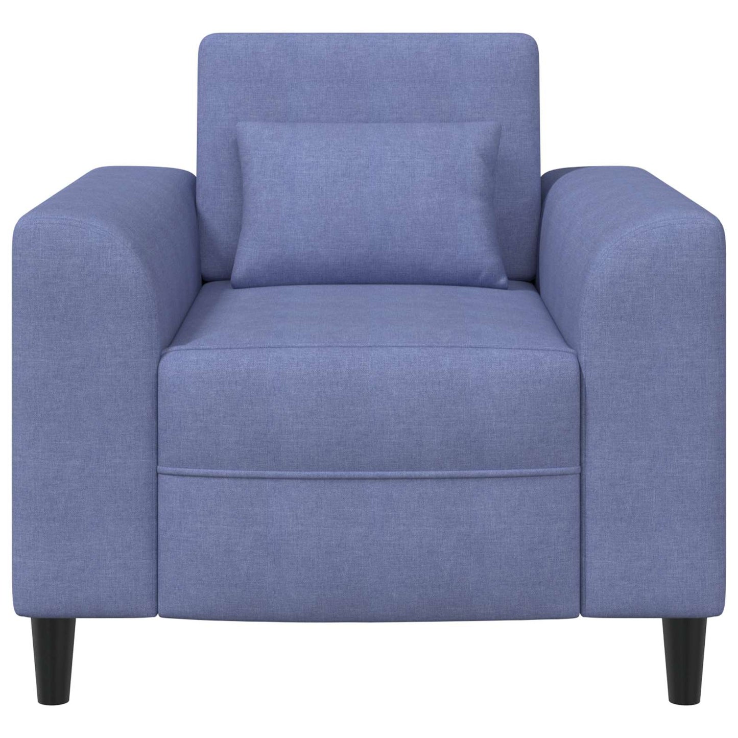 Křeslo Modrá Džínovina Textil