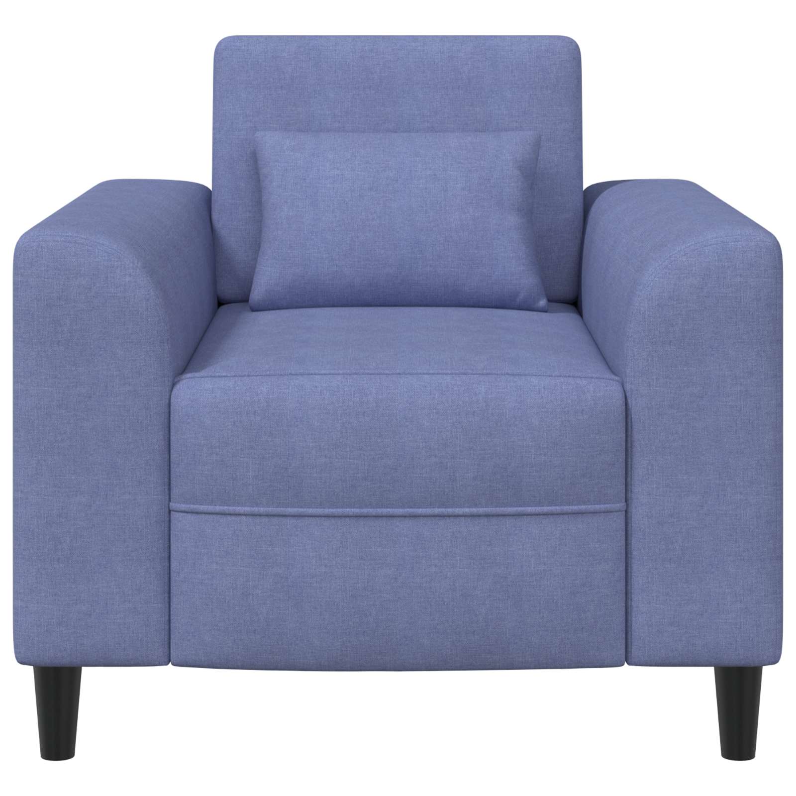 Křeslo Modrá Džínovina Textil