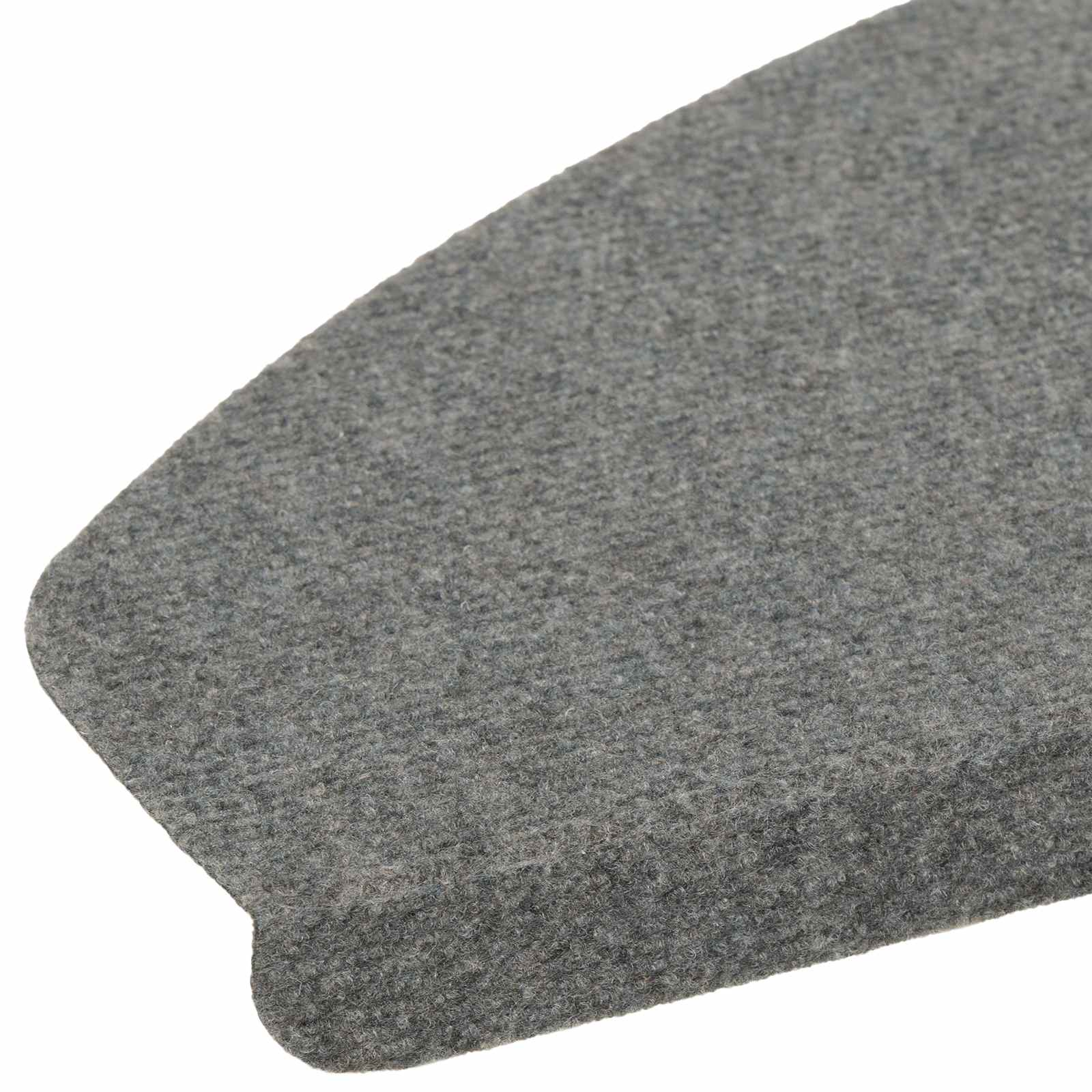 Samolepicí Schodové Rohože 15 Ks 80 X 28 X 3,5 Cm Šedá