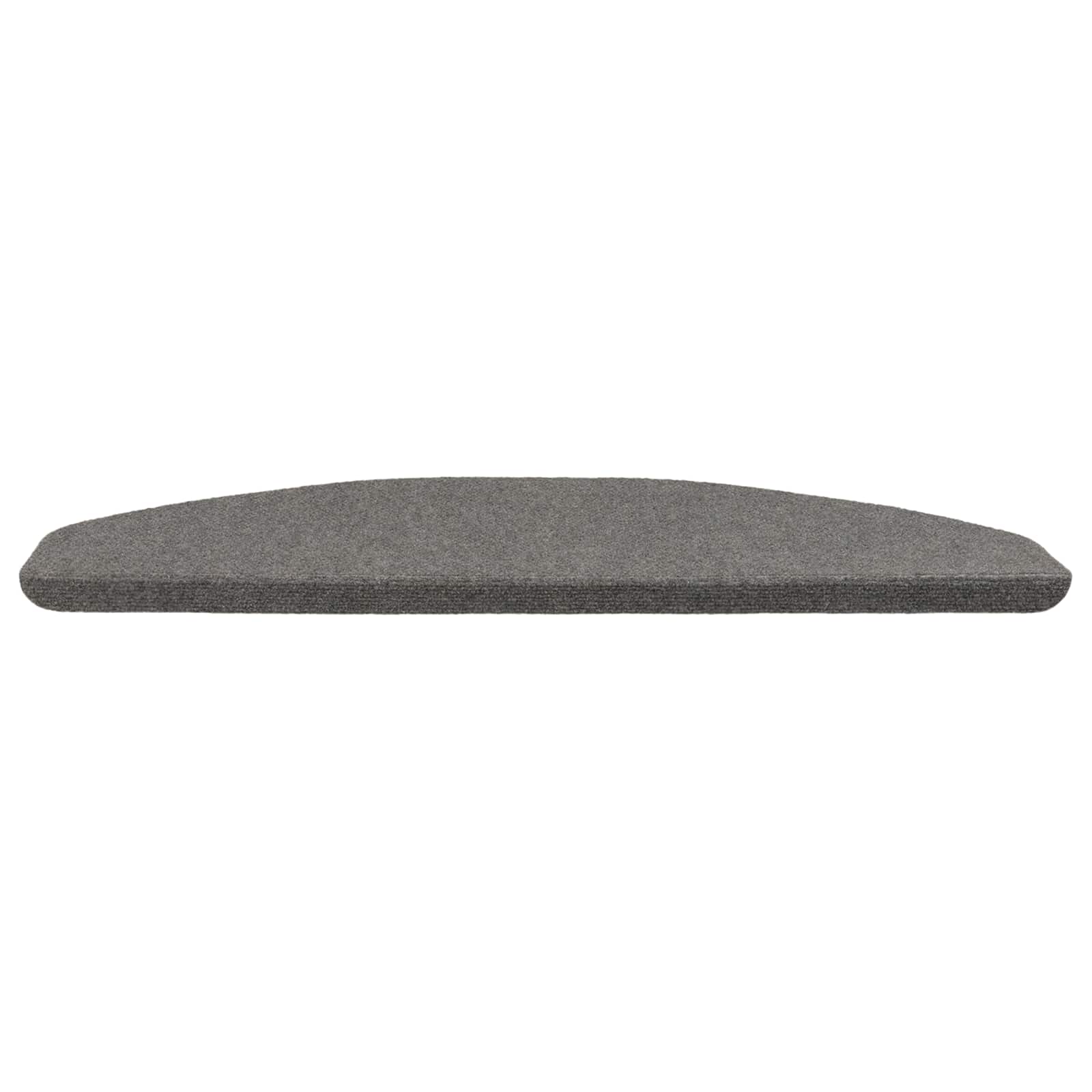 Samolepicí Schodové Rohože 15 Ks 80 X 28 X 3,5 Cm Šedá