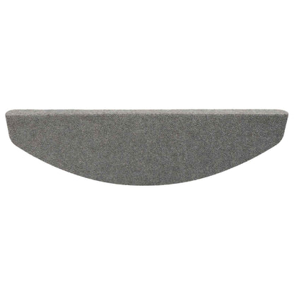 Samolepicí Schodové Rohože 15 Ks 80 X 28 X 3,5 Cm Šedá