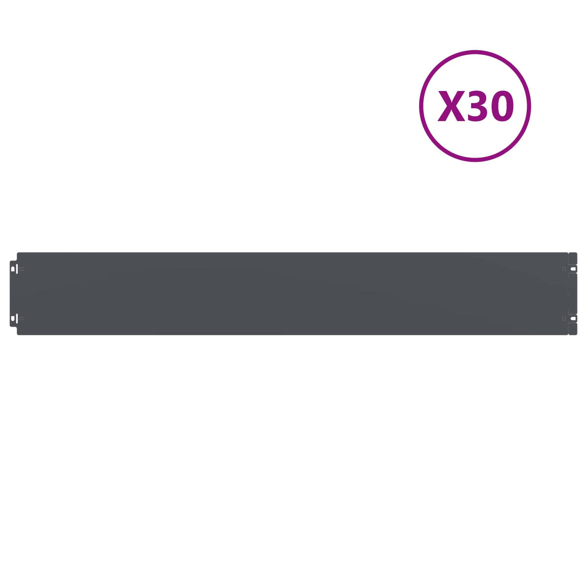 Okraj Trávníku 30 Ks Ocel