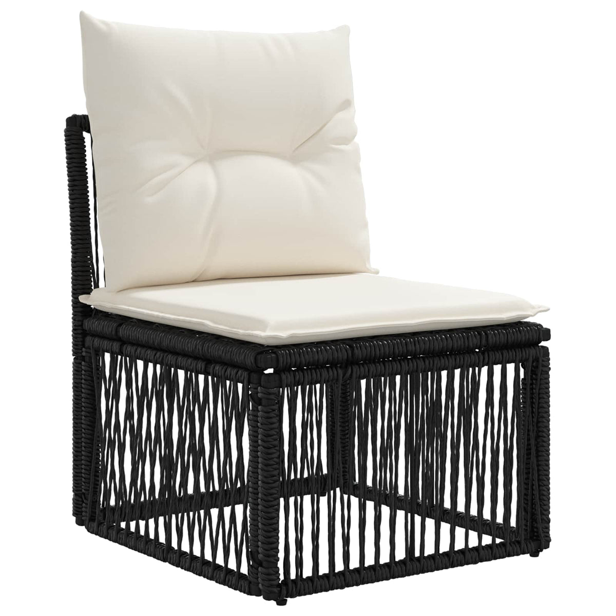 Sada Zahradních Pohovek 8 Ks A Krémově Bílá Polyratan