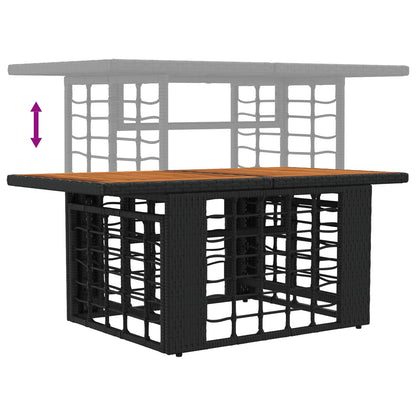 Sada Zahradních Pohovek 5 Ks A Tmavě Šedá Polyratan