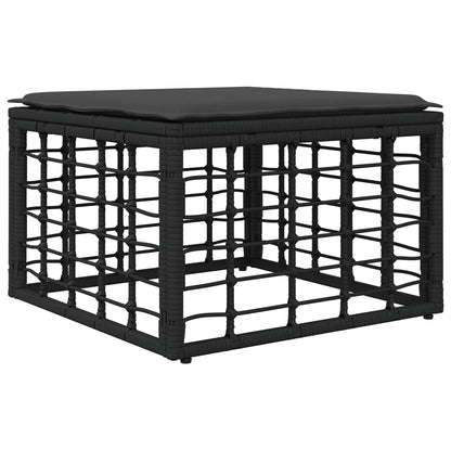 Sada Zahradních Pohovek 6 Ks A Tmavě Šedá Polyratan