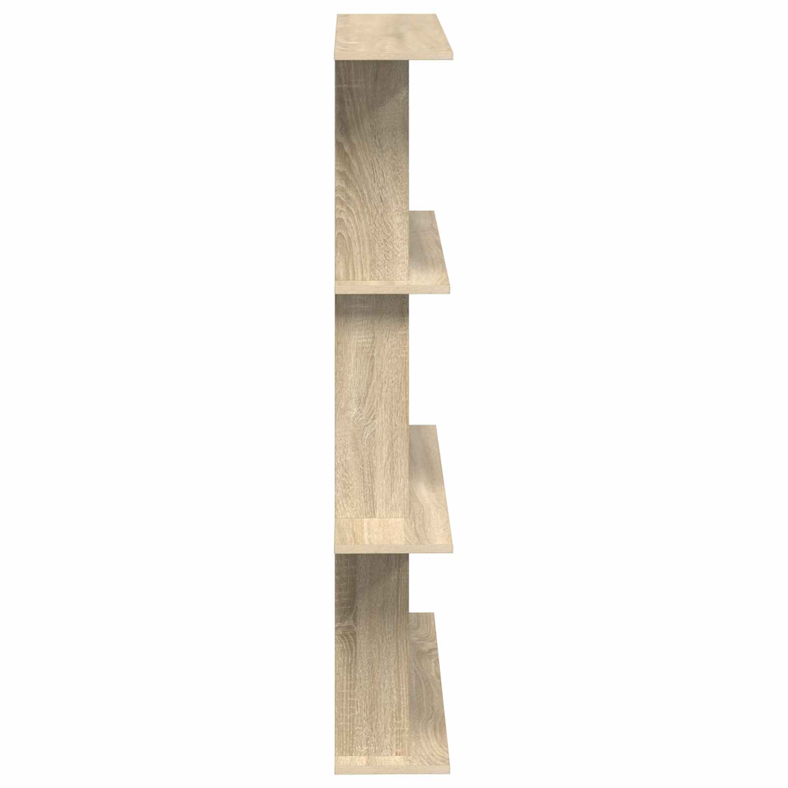 Nástěnná Polička Dub Sonoma 100 X 20 X 126 Cm Kompozitní Dřevo