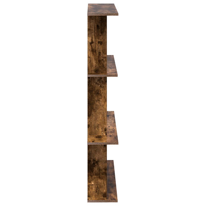 Nástěnná Polička Kouřový Dub 100 X 20 X 126 Cm Kompozitní Dřevo