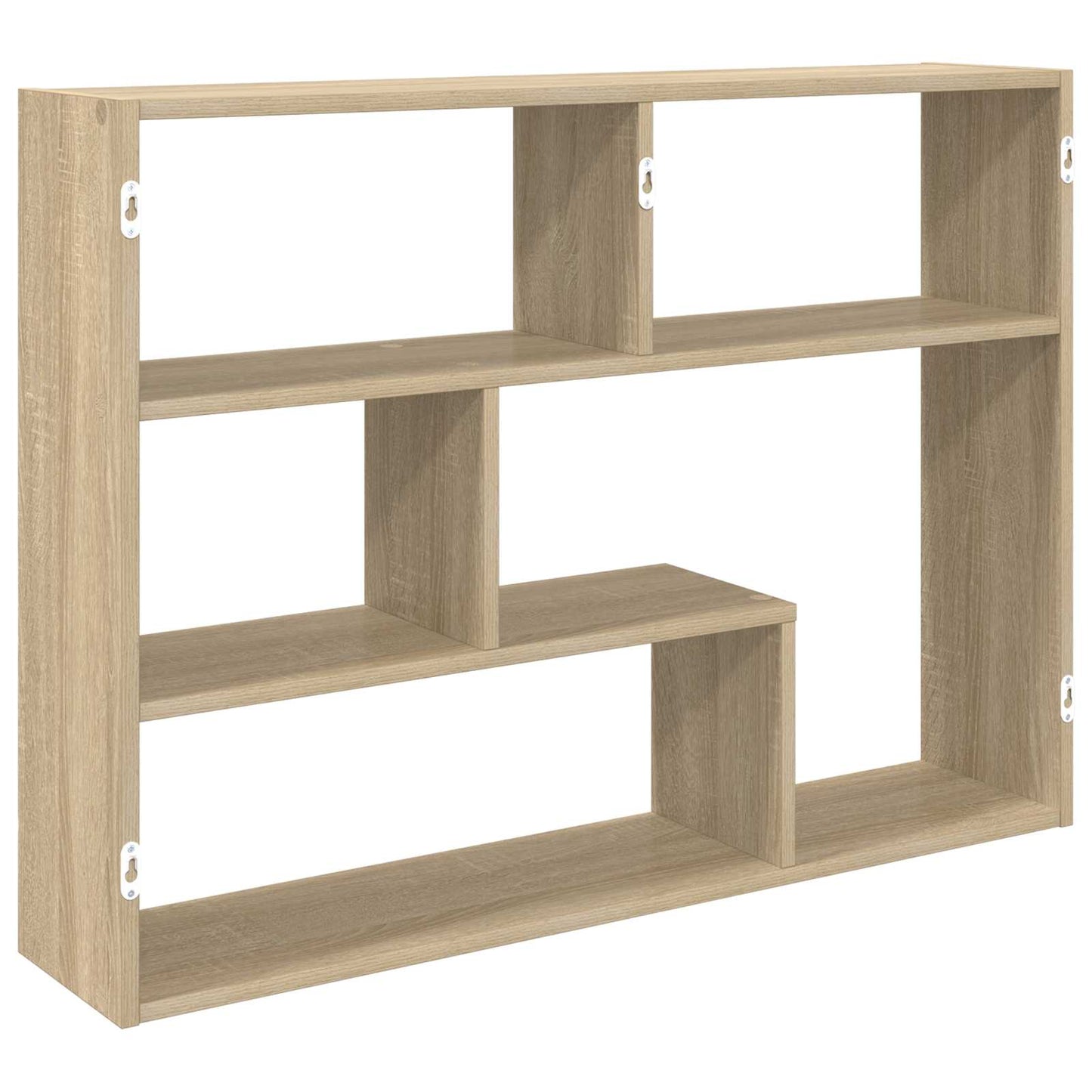 Nástěnná Polička Nástěnná Montáž Dub Sonoma 95 X 20 X 69,5 Cm