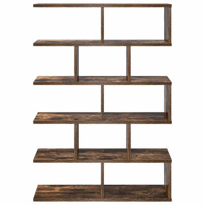 Nástěnná Polička Kouřový Dub 70 X 20 X 100 Cm Kompozitní Dřevo