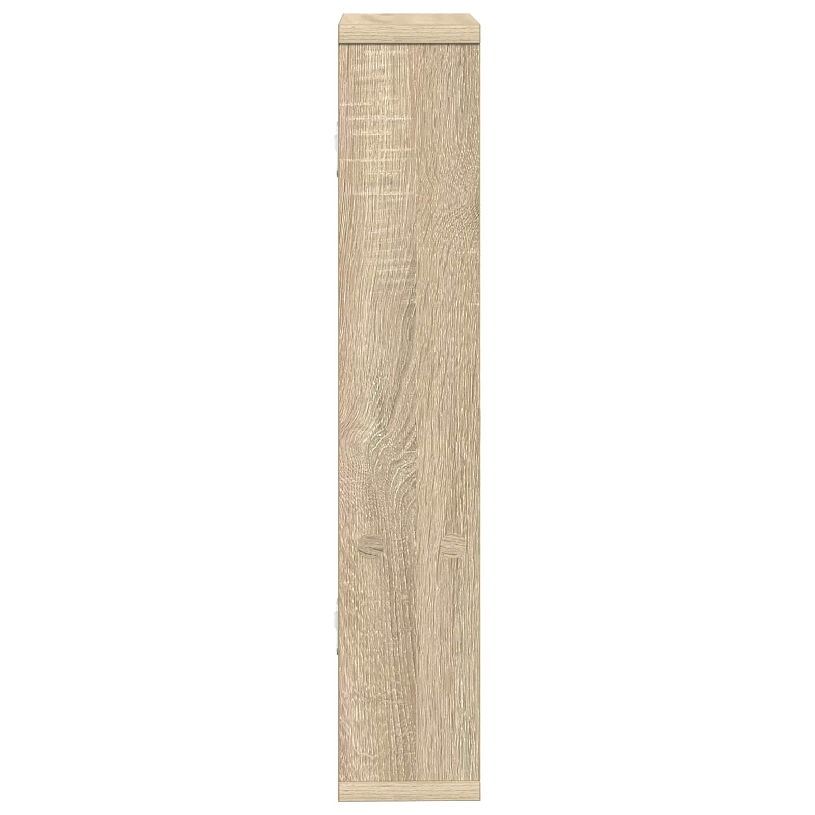 Nástěnná Polička Dub Sonoma 60 X 11 X 60 Cm Kompozitní Dřevo